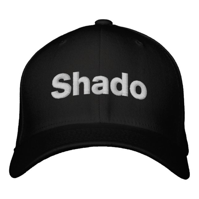 Shado Embroidered Baseball Cap (Front)