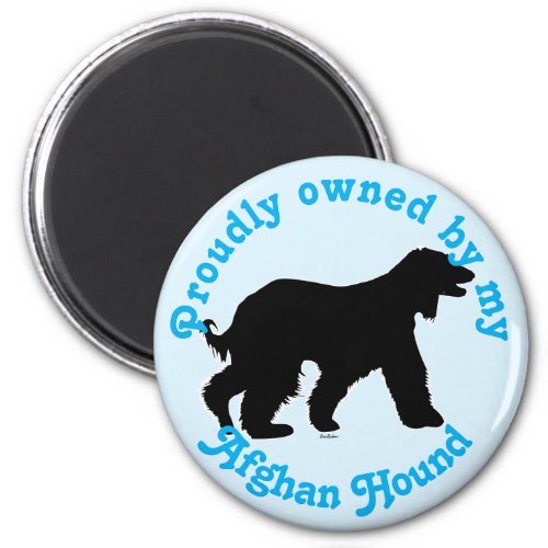 Shadow Afghan Hound Magnet