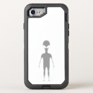 Shadow Alien printed background color OtterBox Defender iPhone SE/8/7 Case