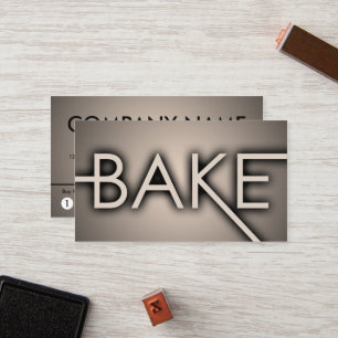 shadow BAKE (color customizable) Loyalty Card
