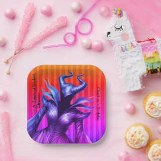 Shadow Ball Dark Fantasy Party | green Paper Cup Paper Plates