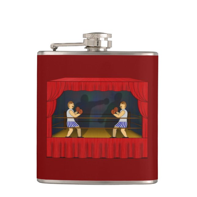 Shadow Box-ing -  Flask (Front)