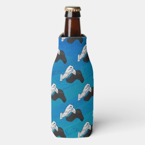 Shadow Camel on Blue Bottle Cooler