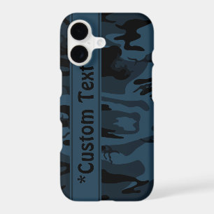 Shadow Camo w/ Custom Text iPhone 17 Case