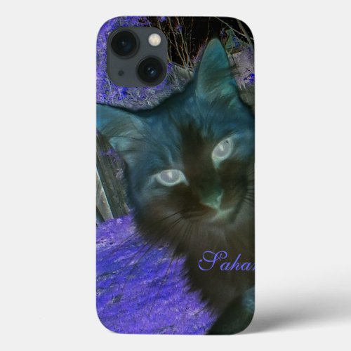 Shadow Cat in Lavender iPad Case