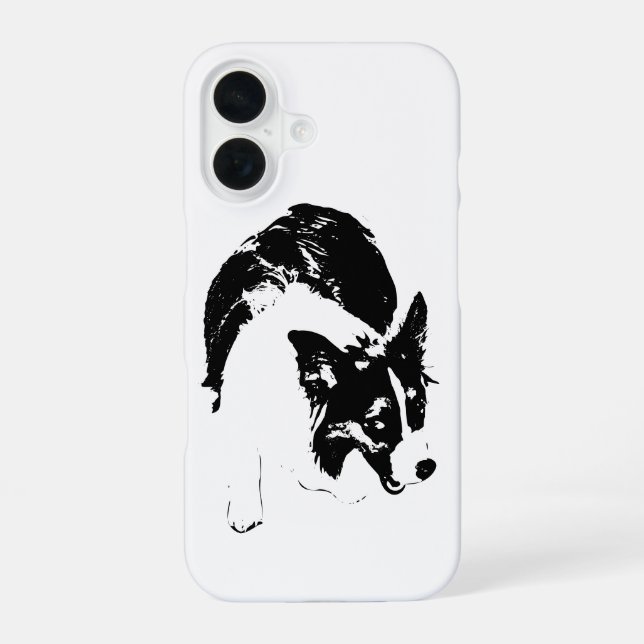 Shadow Corgi Charm Iphone Case (Back)