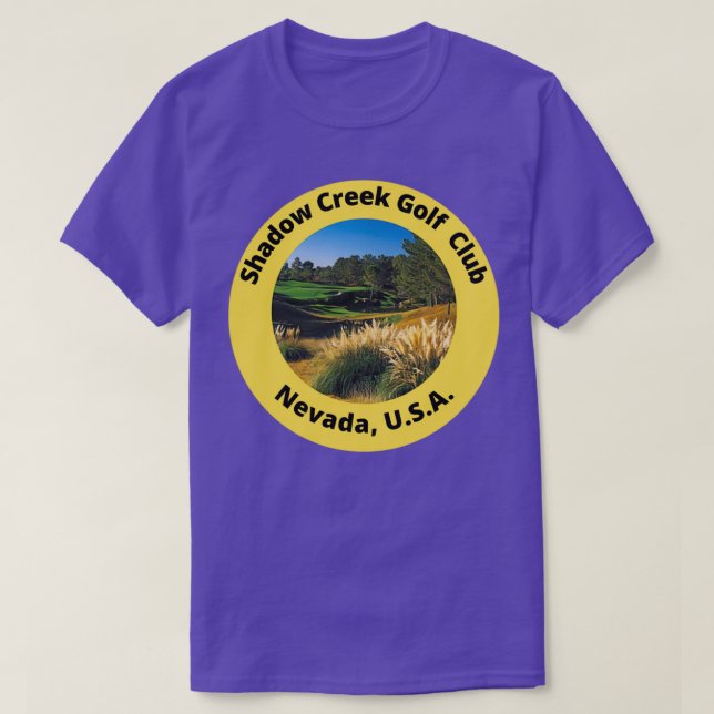 Shadow Creek Golf Club Nevada U T-Shirt (Design Front)