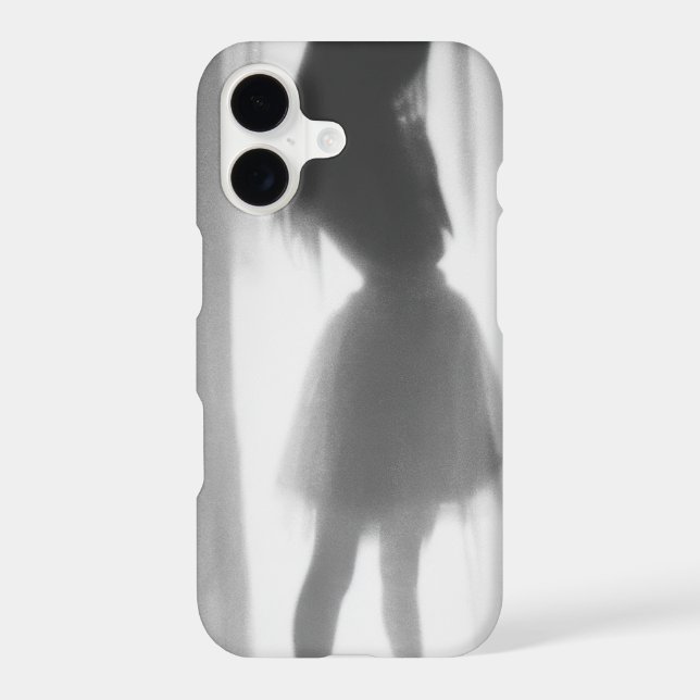 Shadow Dances by the Window iPhone Case (Back)