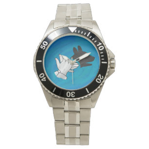 Shadow Dog On Blue Watch