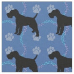 Shadow Dogs - Wire Fox Terrier v3 Fabric