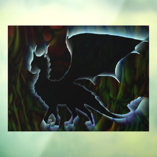 Shadow Dragon Window Cling (Sheet 3)