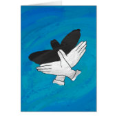 Shadow Eagle On Blue (Front)