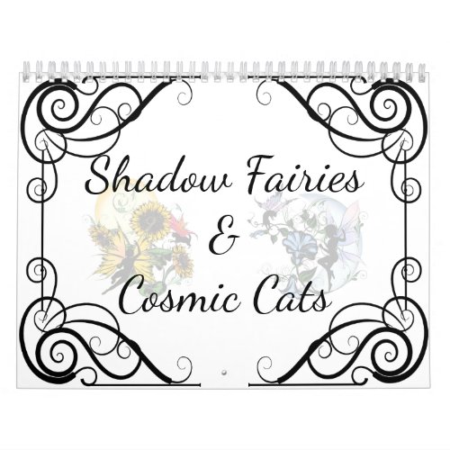 Shadow Fairies and Cosmic Cats Calendar