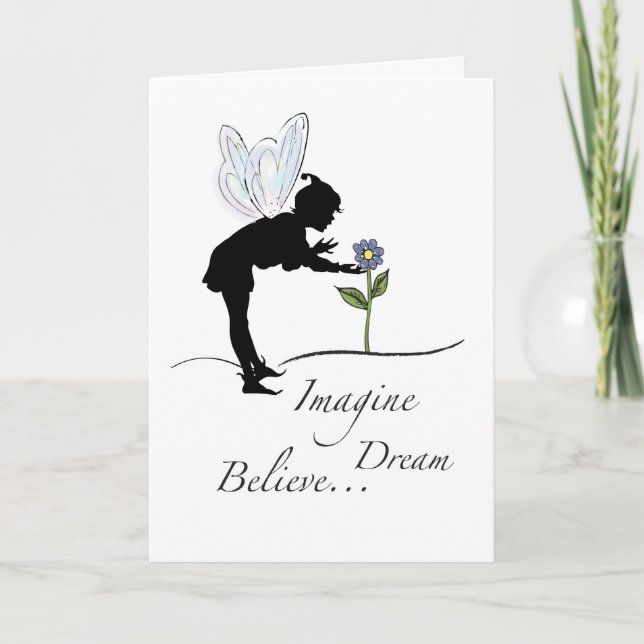 Shadow Fairy Encouragement Card (Front)