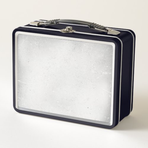 Shadow Framed Paper Texture _ Greyscale Metal Lunch Box