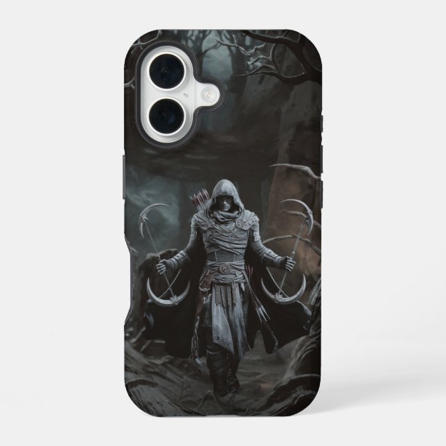 Shadow Hunt – Forest Rogue Warrior  Iphone Case (Back)