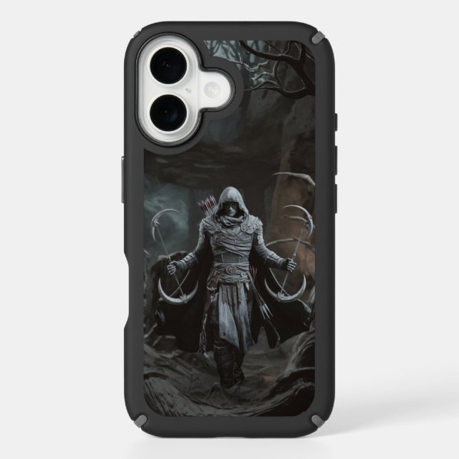 Shadow Hunt – Forest Rogue Warrior  Speck iPhone Case (Front)