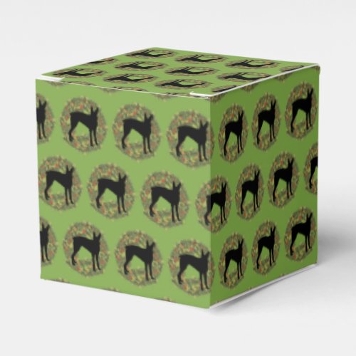 Shadow McNab Dog _ Wreath Favor Boxes