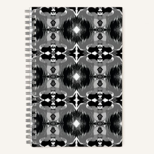 Shadow Mirror Pattern Notebook