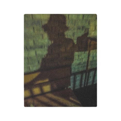 Shadow of a Man Metal Wall Art