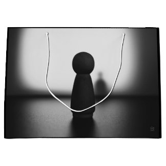 Shadow of a mental state. large gift bag