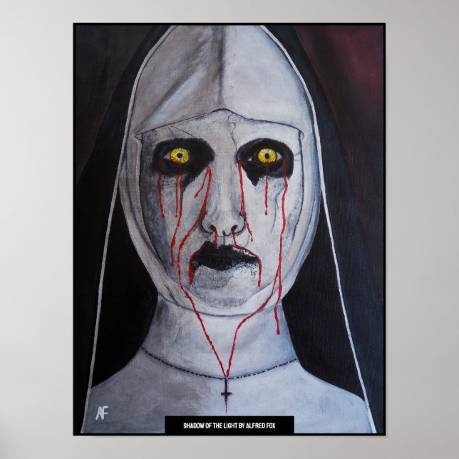 Shadow of the Light Painting by Alfred Fox Poster (Front)