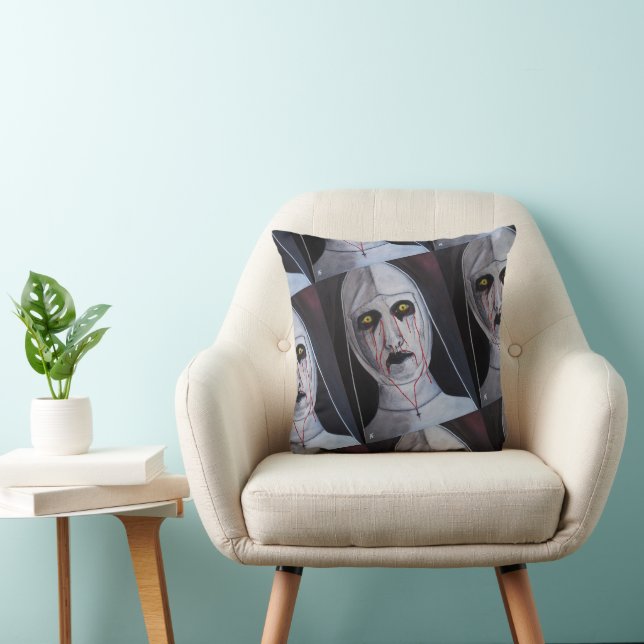 Shadow of the Light Painting by Alfred Fox Throw Pillow (Chair)