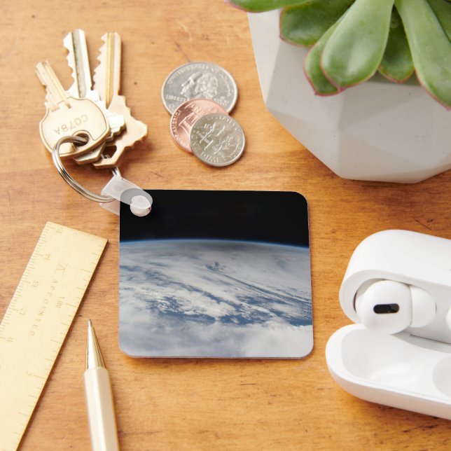 Shadow Of The Moon Cast On The Northern Pacific. 2 Keychain (Desk)