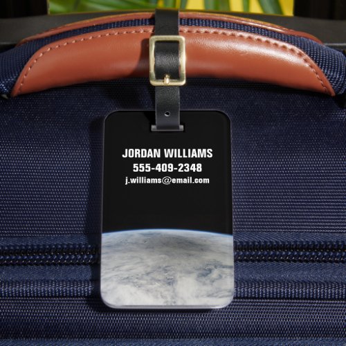 Shadow Of The Moon Cast On The Northern Pacific Luggage Tag