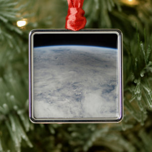 Shadow Of The Moon Cast On The Northern Pacific. Metal Ornament