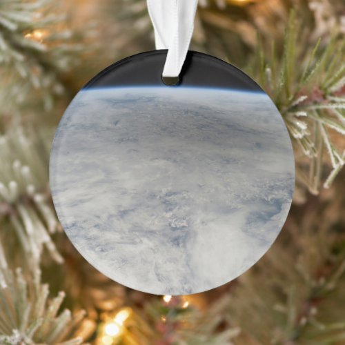 Shadow Of The Moon Cast On The Northern Pacific Ornament
