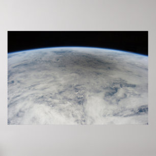 Shadow Of The Moon Cast On The Northern Pacific. Poster