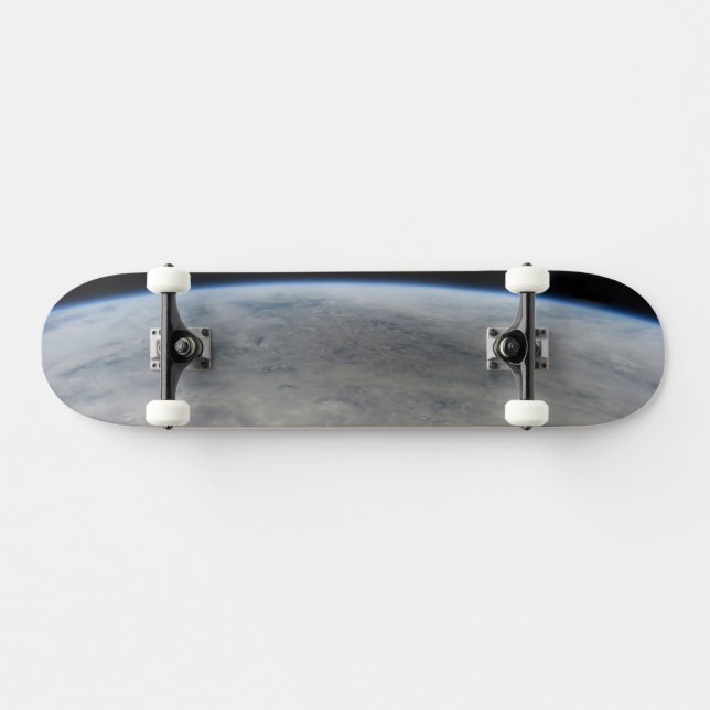 Shadow Of The Moon Cast On The Northern Pacific. Skateboard (Horz)