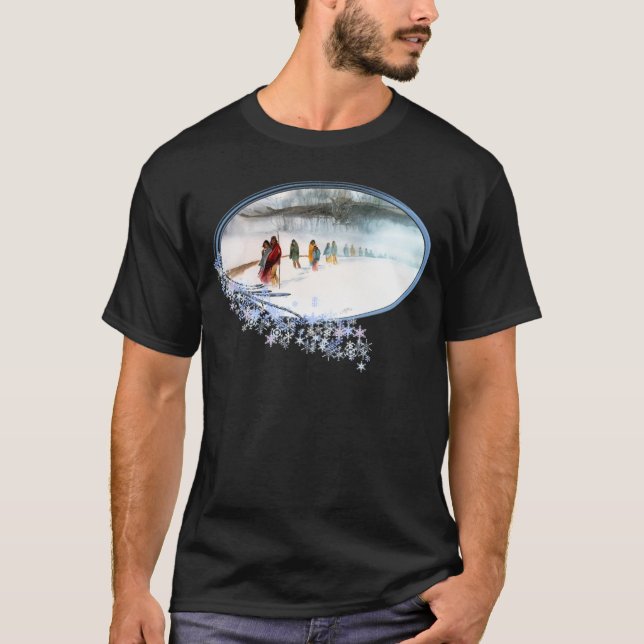 Shadow of the Owl on the Trail of Tears T-Shirt (Front)