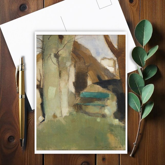 Shadow on the Wall, Helene Schjerfbeck  Postcard (Creator Uploaded)