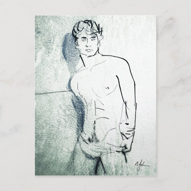 Shadow On The Wall Postcard (Front)