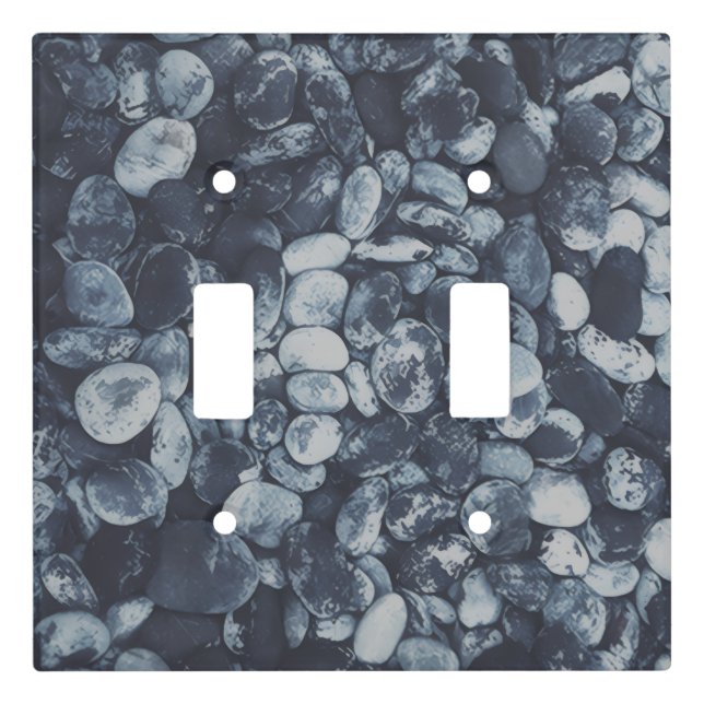 Shadow Pebble Dreams Light Switch Cover (Front)