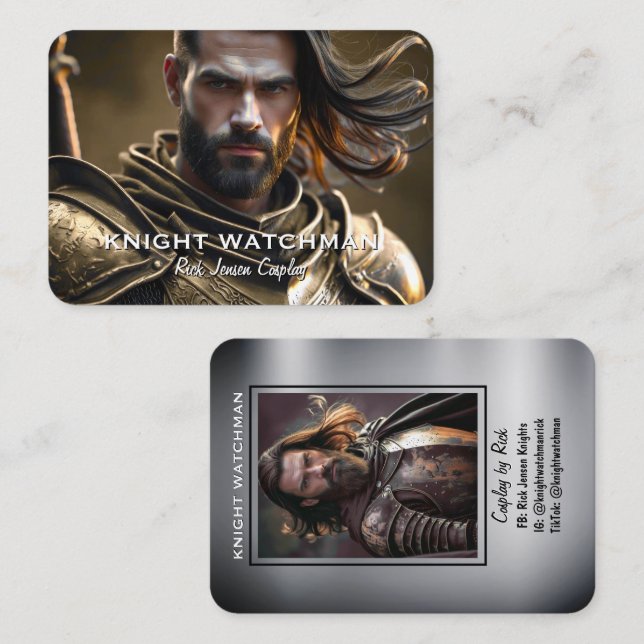 Shadow Play Coscard | Cosplayer Trading Card (Front/Back)