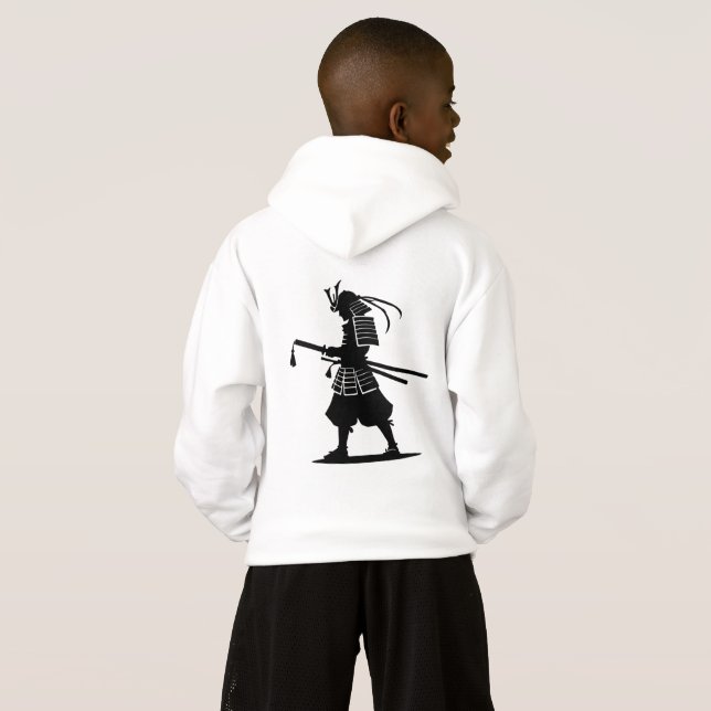 shadow puppet  -samurai- hoodie (Back Full)
