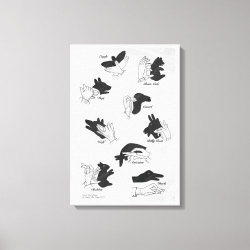 Shadow Puppets Canvas Print