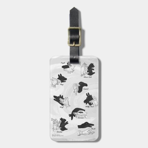 Shadow Puppets Luggage Tag