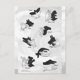 Shadow Puppets Postcard