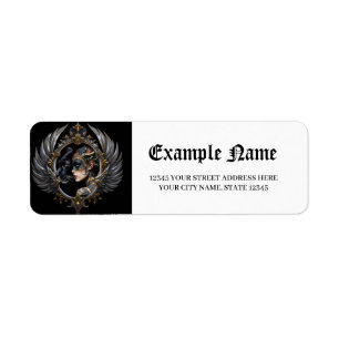 Shadow Queen – Panther Spirit Emblem. Label