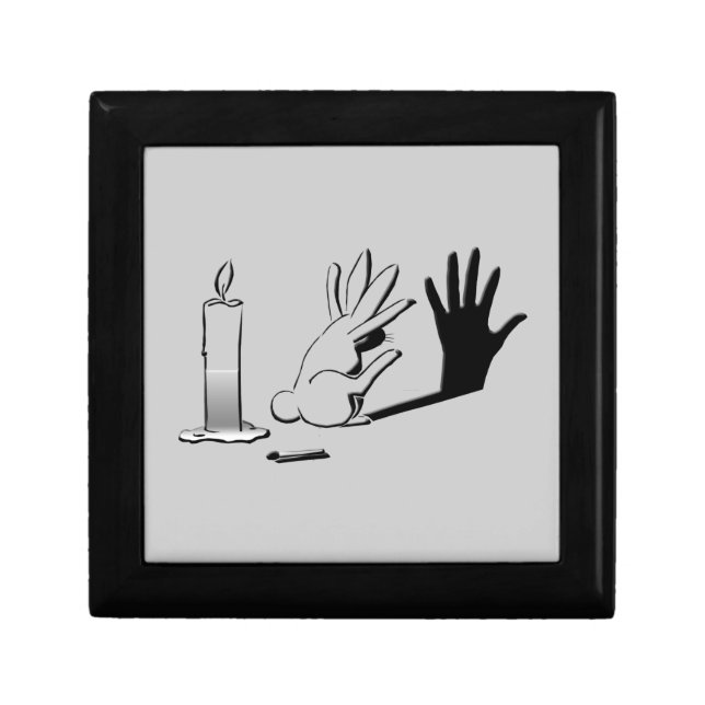 Shadow Rabbit by LightIllusions.com Gift Box (Front)