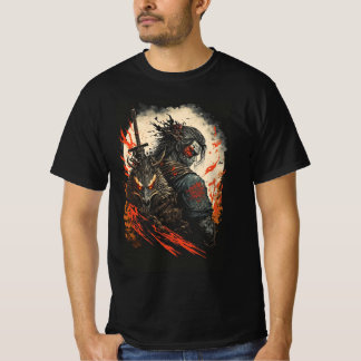Shadow Samurai – Warrior of the Flame T-Shirt