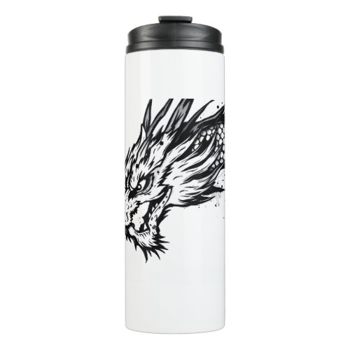 Shadow Scale Dragon Thermal Tumbler