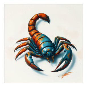 Shadow Scorpion Strike Acrylic Print