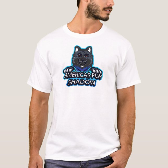 Shadow The NJVN Mascot Tee shirt  (Front)