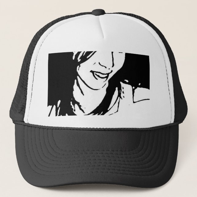 shadow trucker hat (Front)