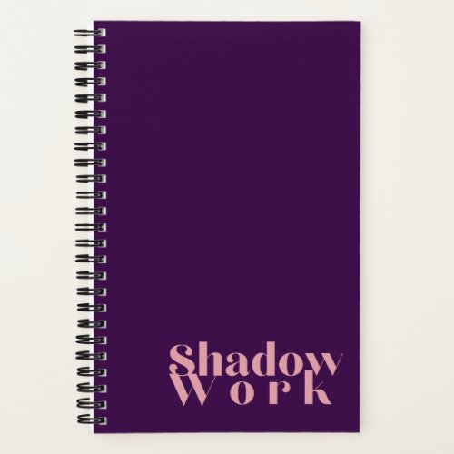 Shadow Work Midnight Purple Journal